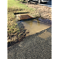 Day after the king tide Virginia Beach image